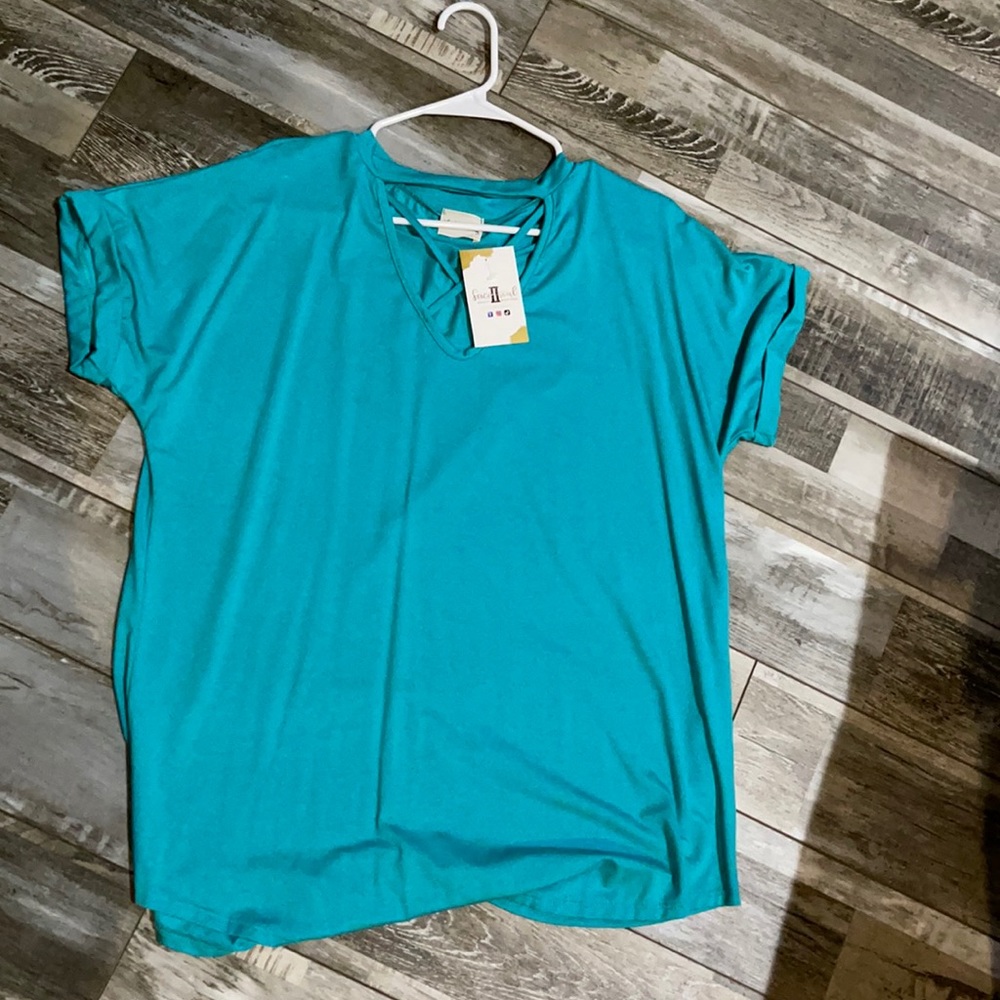 Turquoise Top
